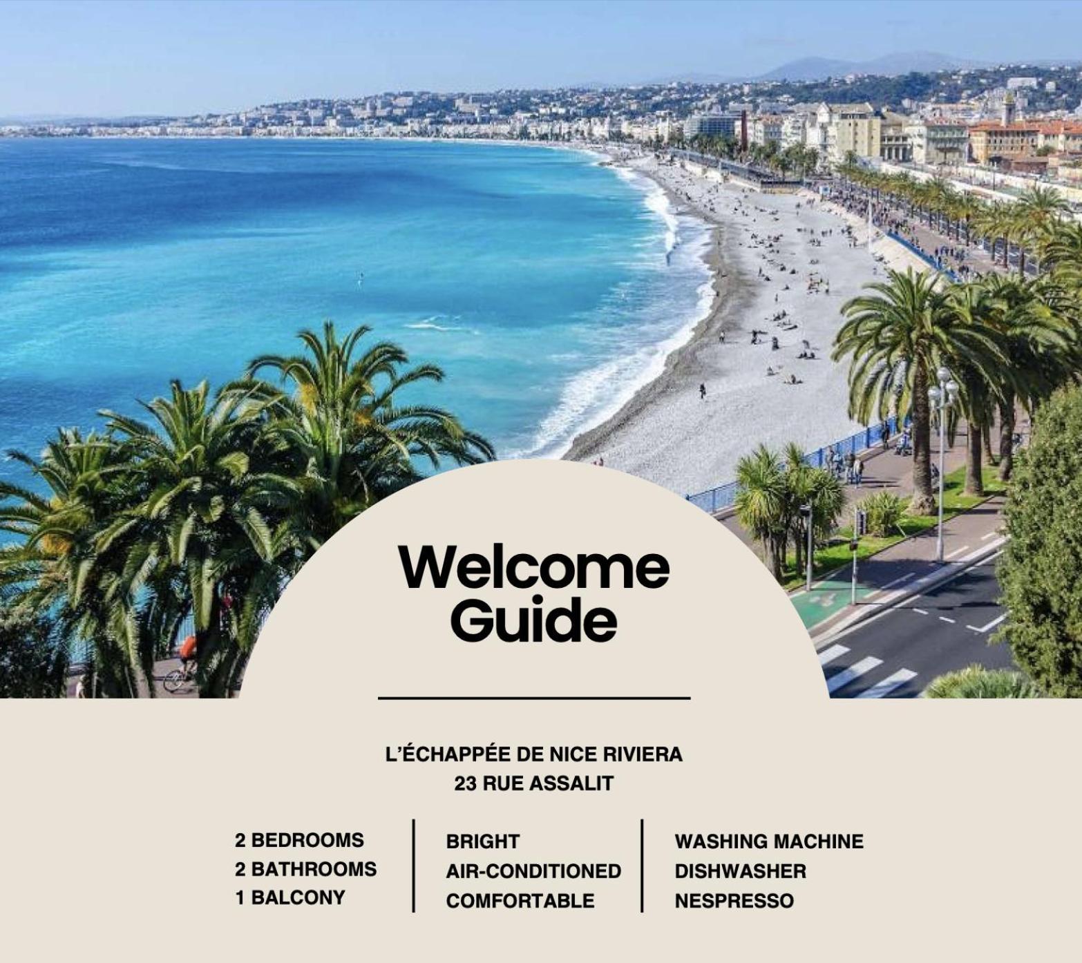 L'Echappee De Nice Riviera I Centre-Ville I Climatise I Proche Gare Et Plage I Ideal Couple Et Famille 외부 사진
